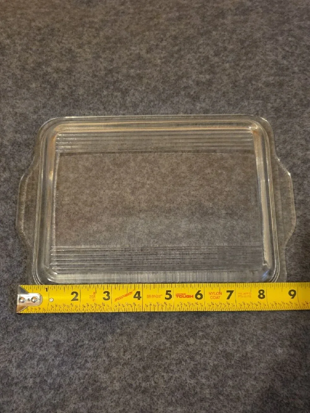 Vintage Clear Glass Pyrex 503-C Refrigerator Jar LID ONLY